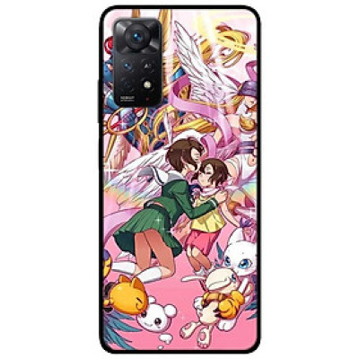 Ốp lưng dành cho Xiaomi Redmi Note 11 Pro 5G - Anime Hai Cô Gái Và Pet