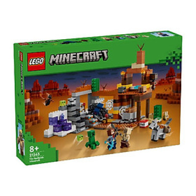 Đồ Chơi Lắp Ráp Hầm Mỏ Vùng Hoang Mạc LEGO MINECRAFT 21263 (538 chi tiết)