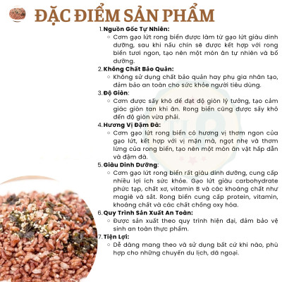 CƠM GẠO LỨT RONG BIỂN TÂN LỘC PHÁT