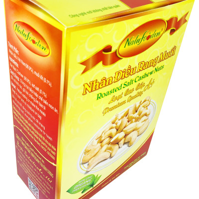 Nhân Hạt Điều Rang Muối Cao Cấp Loại A+ Ngon | Hộp 454g | Natufoodvn