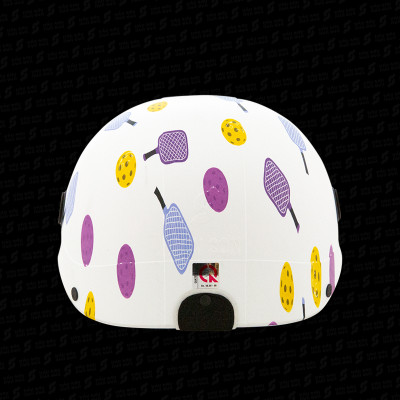 ƯU ĐÃI - Mũ bảo hiểm lỗ thông gió hoa văn chính hãng NÓN SƠN AMP-TR120