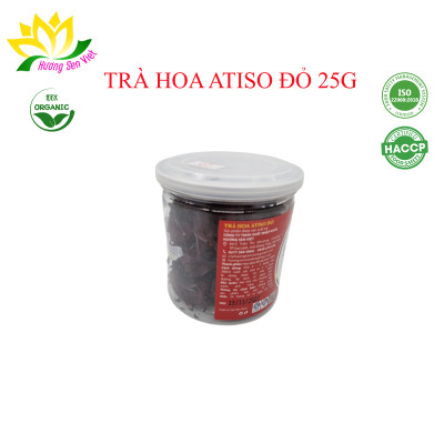 TRÀ HOA ATISO ĐỎ HŨ 25G - HƯƠNG SEN VIỆT