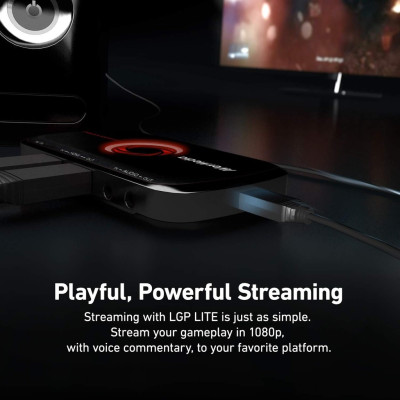 SOAIY Thiết Bị Ghi hình HDMI Hỗ Trợ FULL HD 1080p Livestream Capture Avermedia GL310 - Hàng Nhập Khẩu