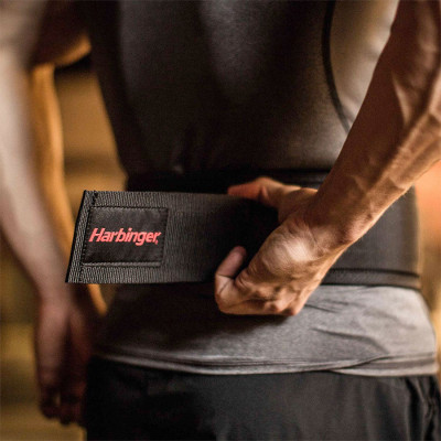 Đai Lưng Harbinger Nylon Belt 4 Inch – Loại Mềm - Màu đen