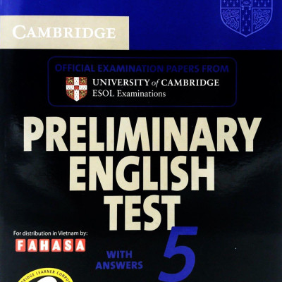 Cambridge Preliminary English Test 5 Student