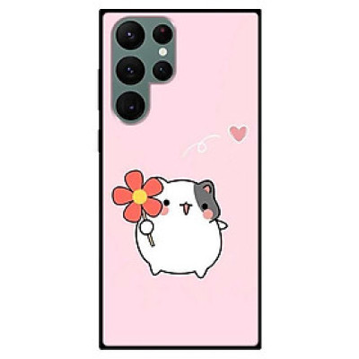 Ốp lưng dành cho Samsung S22 - S22 Plus - S22 Ultra - Chú Chuột Cầm Hoa