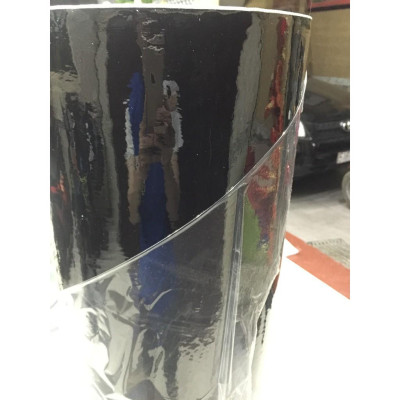 Decal đen siêu bóng dán nóc xe oto chống nóng cách nhiệt chuyên dụng khổ 1m52 tạo hiệu ứng giả cửa sổ trời - Hàng nhập