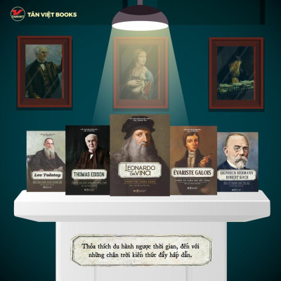 Sách - Alfred Nobel Và Bản Di Chúc Bất Hủ - Kể Chuyện Cuộc Đời Các Thiên Tài - Tân Việt Books