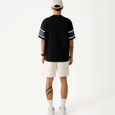 Áo thun tay ngắn nam S.Café sọc tay Form Loose - RT 10S25TSS007 | ROUTINE CÀ MAU