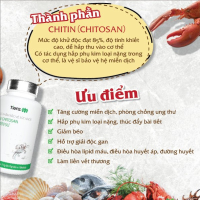 TPBVSK Viên Chitosan - Thiên Sư