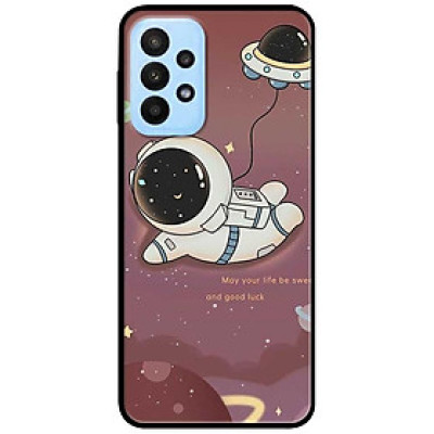 Ốp lưng dành cho Samsung A13 5G - Samsung A33 5G - Phi Hành Nền Nâu