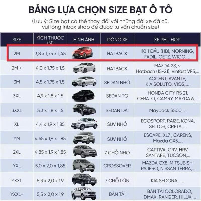 Bạt phủ xe ô tô vải Dù rằn ri chất liệu polyester siêu bền cao cấp chống xước,chống nắng,chống nước