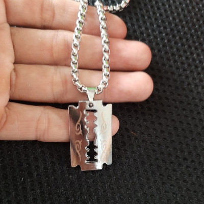 Dây chuyền nam LƯỠI LAM cá tính