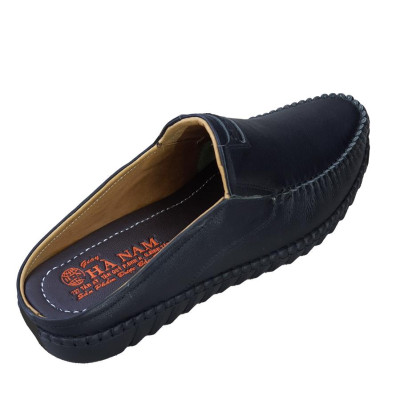 Dép Bít Mũi Nam HÀ NAM Da Bò Thật Cao Cấp GSB2047