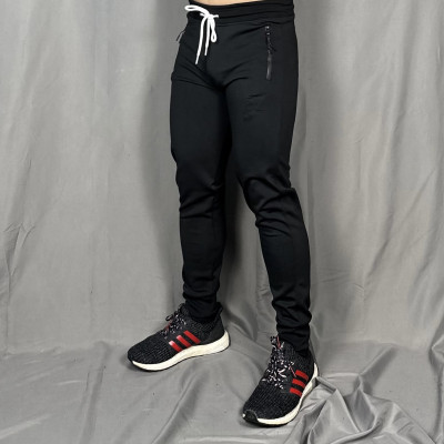 Quần dài tập gym nam DO GYM SHOP logo thêu, thun co giãn 4 chiều thoáng mát