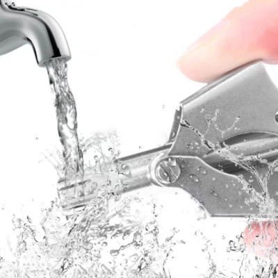 Dụng cụ, Máy cắt tỉa lông mũi bằng thép không gỉ cao cấp, máy cắt lông mũi an toàn tiện lợi ( tặng bộ chổi vệ sinh mini nội địa nhật bản )