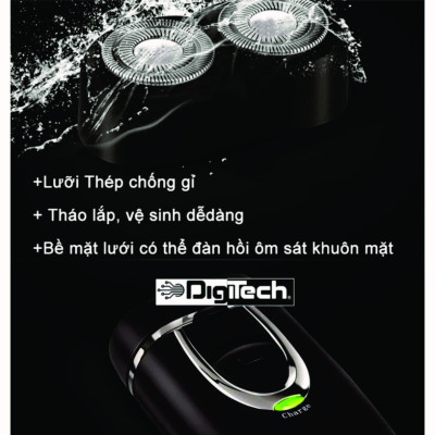 Máy Cạo Râu Mini Sử Dụng Sạc Pin Thông Minh Tiện Lợi Có Lưỡi Dao Kép Tự Làm Sắc