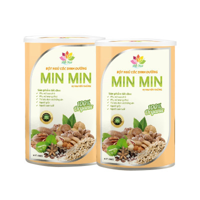 2 Hộp Ngũ Cốc Mẹ Bầu Và Lợi Sữa Min Min 500G Mẫu Mới 29 Loại Hạt Cao Cấp - Ngũ Cốc Dinh Dưỡng Cho Cả Gia Đình