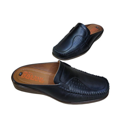 Dép Bít Mũi Nam Da Bò Thật TiTi ĐÔ Cao Cấp GSB20151