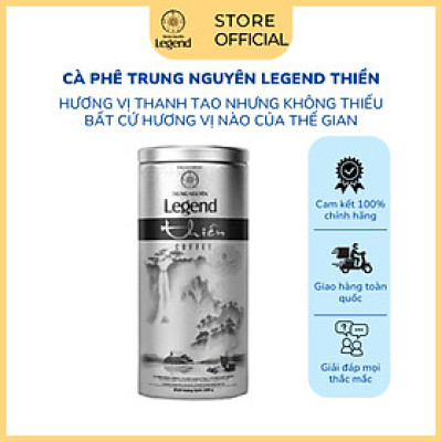 Trung Nguyên Legend - Cà Phê Rang Xay Thiền - 200g