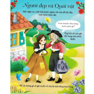 5 Phút Đọc Truyện Cùng Con Yêu - Người Đẹp Và Quái Vật