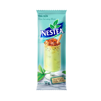Trà sữa NESTEA trân châu hộp 5 gói x 17 g