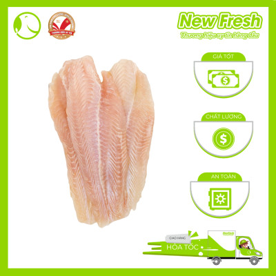 Cá Basa Fillet Không Xương - Khay 1Kg