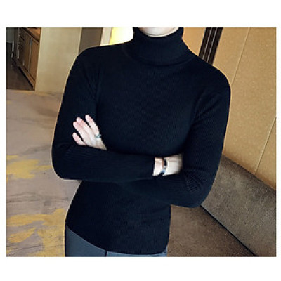 Áo len nam cổ lọ body LNA15