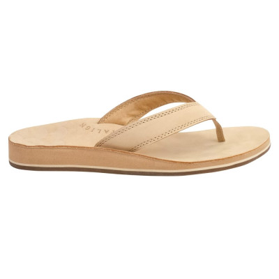 Dép sức khỏe nữ Revitalign Seaside Flip Almond - Dép đệm mềm giảm đau chân