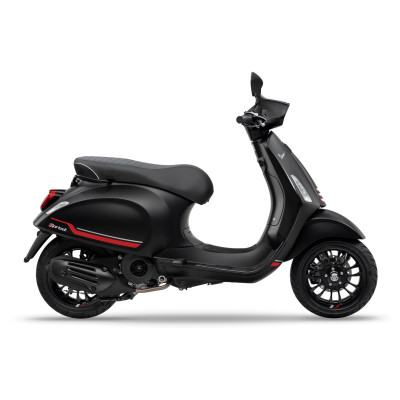 Xe Tay Ga Vespa Sprint S 125 Màu Đen Sần Black Opaco