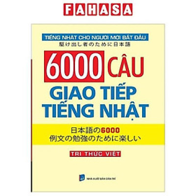 Sách - 6000 Câu Giao Tiếp Tiếng Nhật