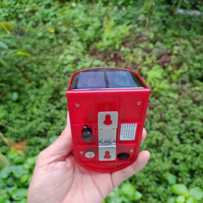 Báo Động Chống Trộjm Hồng Ngoại Loại Xịn – Không Dây, Dùng Pin Năng Lượng Mặt Trời Tiện Lợi, đèn trang trí