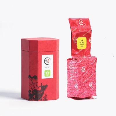 Hộp Quà Tặng Tri Kỷ Giấy-TRÀ VIỆT, Trà Thái Nguyên, Trà Ô Long