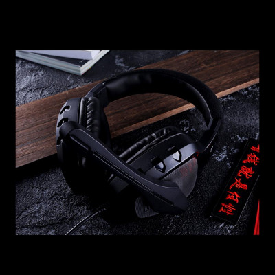 Tai nghe chơi game SENICC A1 gắn trên đầu có dây với Micrô đa hướng HD Bộ điều khiển bộ điều khiển dây 40mm