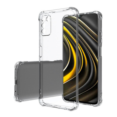 Ốp lưng dẻo trong chống sốc dành cho POCO M3 - Hàng nhập khẩu