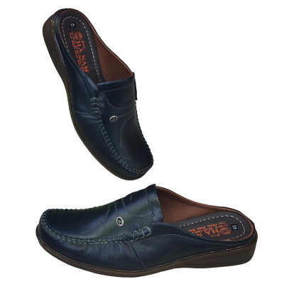 Dép Bít Mũi Nam HÀ NAM Da Bò Thật Cao Cấp GSB2102