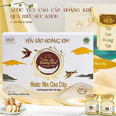 Hộp Quà Nước Yến Cao Cấp (8 hũ /70ml)