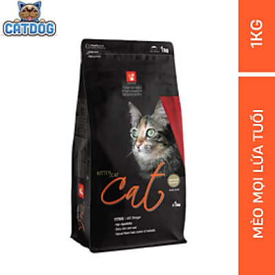 Thức ăn hạt khô Cateye và các loại hạt tổng hợp cho mèo mọi lứa tuổi Nhập Khẩu Hàn Quốc - Túi 1Kg