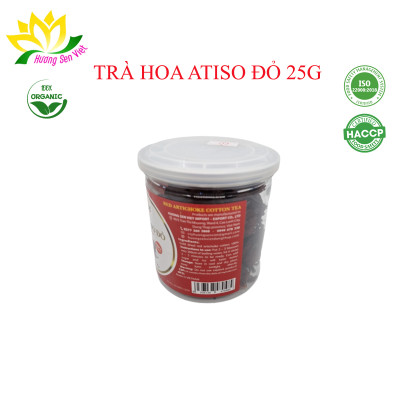 TRÀ HOA ATISO ĐỎ HŨ 25G - HƯƠNG SEN VIỆT