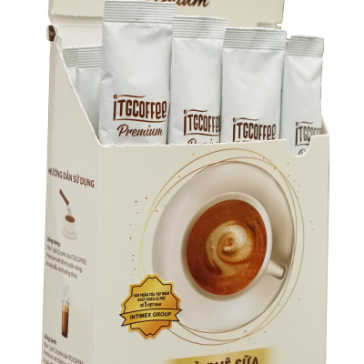 Cà phê sữa hòa tan Signature - ITGCOFFEE PREMIUM - Hộp 240g (12 gói x 20g)