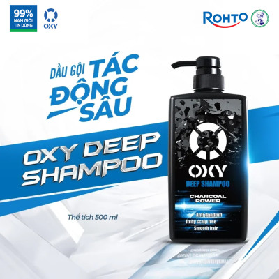 Dầu gội cho nam sạch sâu giảm ngứa Oxy Deep Shampoo