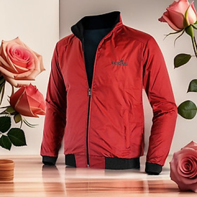 Áo khoác nam cách nhiệt GOKING, ngoài vải dù ấm áp, cản gió hiệu quả, bên trong có lớp cách nhiệt chống lạnh chống nóng tốt