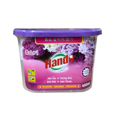 Combo 5 Hộp Hút Ẩm Khử Mùi Nấm Mốc Hương Lavender 450Ml