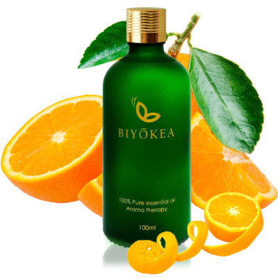 Tinh dầu cam extra xông hương thư giãn Biyokea 100ml