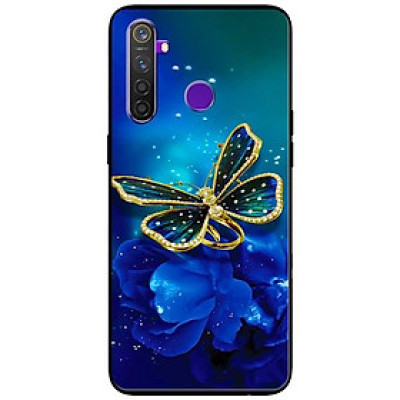 Ốp lưng dành cho Realme 6i mẫu Bướm Xanh