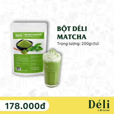Bột Matcha Nguyên chất  Déli