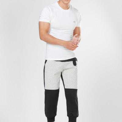 Quần thun dài jogger nam Phúc An 1011 màu đen