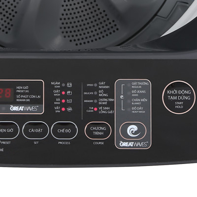 Máy giặt cửa trên Toshiba Inverter 9.0 kg AW-DK1000FV(KK) Model 2020 - Chỉ giao HCM