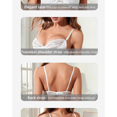 Áo Lót Ren Có Gọng Không Đệm Sexy AL10