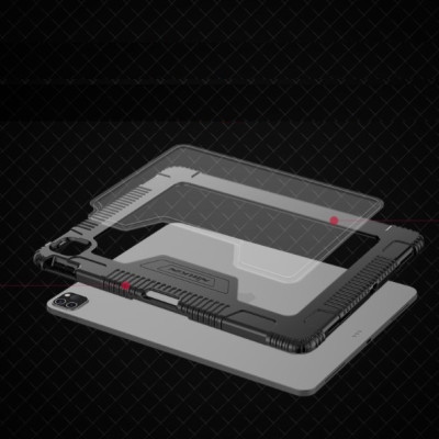 Bao da siêu chống sốc cho iPad Pro 12.9 2020 hiệu Nillkin có ngăn đựng bút - Hàng chính hãng